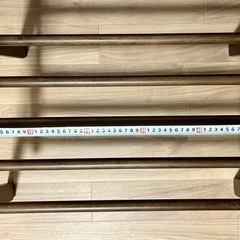 ニトリ　A型ハンガーラック（旧型）　木製の画像
