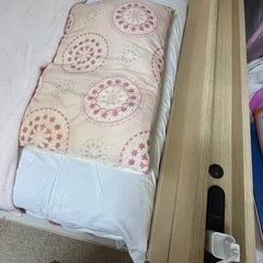 収納式2段ベッド美品の画像