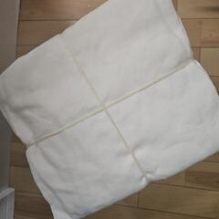 ★専用　決まりました🩵【無印良品】ボックスシーツ　ベッド　マットレス用　セミダブルベット用サイズ／寝具　の画像