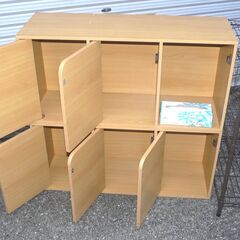 配達先決定🚚　無料配達します🚚子供部屋の整理に！💖ニトリ💖3段カラーボックス2個💖メタルラック1個💖計3個セットの画像