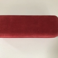 ②JINS メガネケース  赤色の画像