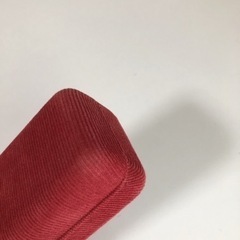 ②JINS メガネケース  赤色の画像