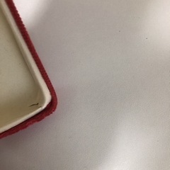 ②JINS メガネケース  赤色の画像