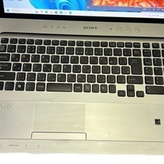 🟢SONY VAIO大画面16.3インチ1600×900/i5第2世代/メモリ8GB/SSD256gb/Win11pro/ カメラ/Bluetooth/ブルーレイOffice2021アプリ多数すぐ使える/すごくきれいの画像