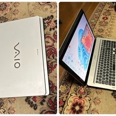 🟢SONY VAIO大画面16.3インチ1600×900/i5第2世代/メモリ8GB/SSD256gb/Win11pro/ カメラ/Bluetooth/ブルーレイOffice2021アプリ多数すぐ使える/すごくきれいの画像