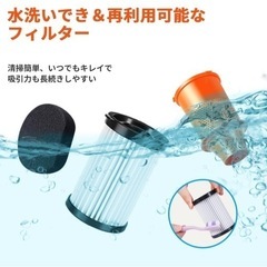 新品未使用！サイクロンスティッククリーナー ハンディ 掃除機 iwolyの画像