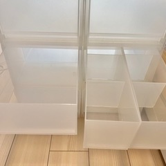 MUJI無印良品収納ボックス　ベッド下収納の画像
