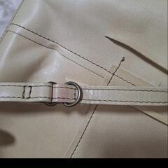 【Cuir Jouer Cube】ハンドバッグ ポーチ付 難ありの画像