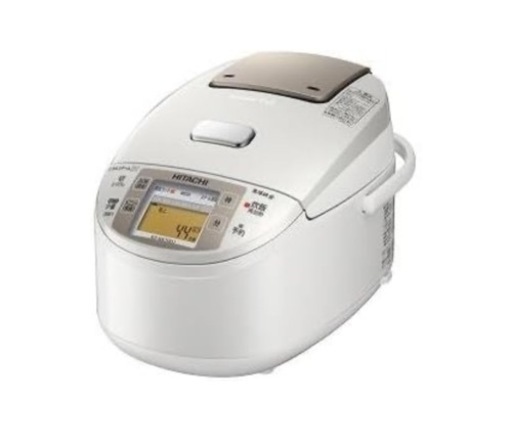 【新品未使用】日立RZ-NX100J  パールホワイト 蒸気カット 極上炊き 圧力＆スチーム