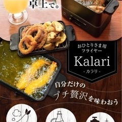 新商品(カラリフライヤ)の画像