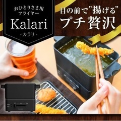 新商品(カラリフライヤ)の画像