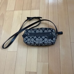  コーチ COACH ロゴチャーム付 一部 レザー ？ボディ /...