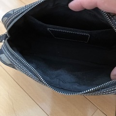 コーチ COACH ロゴチャーム付 一部 レザー ？ボディ / ウエスト バッグ の画像