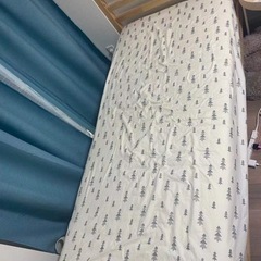 シングルベッド　組み立て可能、ベッドのみ可能