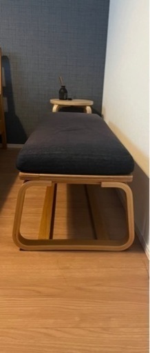 無印良品　ベンチ　オーク材