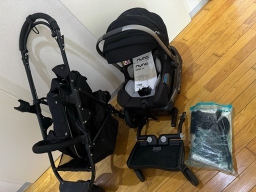 エアバギー＋カーシート＋ベースメント＋バギーボード＋付属品多数豪華セット