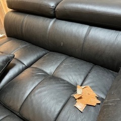 レザーソファー※2/14までに引渡しできる方の画像