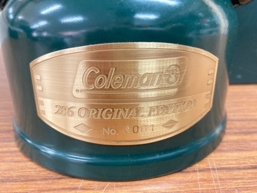 Coleman ガソリンランタン