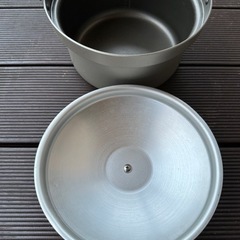 キャンプ用品　ウールリッチ　アルミニウムライスクッカー（五合炊）の画像