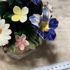 陶花　イタリア製　カポディモンテ？ の画像