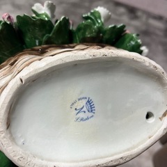 陶花　イタリア製　カポディモンテ？ の画像