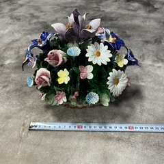 陶花　イタリア製　カポディモンテ？ 
