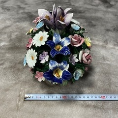 陶花　イタリア製　カポディモンテ？ の画像