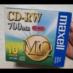 【無料】maxell CD-RW 10枚