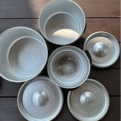 キャンプ用品　gainer コッヘル（6人用）の画像