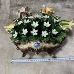 陶花　イタリア製　カポディモンテの画像