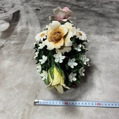 陶花　イタリア製　カポディモンテの画像