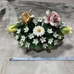 陶花　イタリア製　カポディモンテ