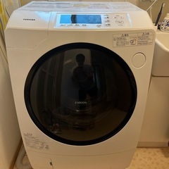 ドラム式洗濯機、乾燥機　TOSHIBA ZABOON