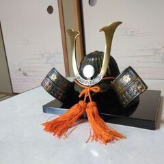 銅製兜　五月飾り