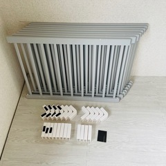 【受付終了】ベビーサークル　グレー　タンスのゲン