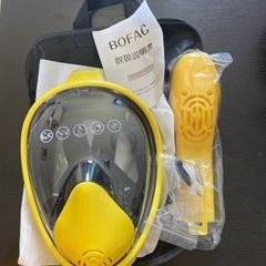 新品　シュノーケルマスク