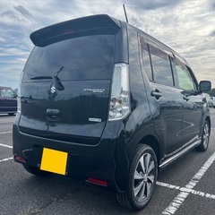 走行10万キロ台☆25年式‼️月々1万円〜分割払い可‼️車検2年付き！！【名義変更代込み】☆スズキワゴンRスティングレー☆SDナビ付き☆走行中DVD見れます☆ETC付き☆プッシュスタート☆ドライブレコーダー付きのフル装備☆純正アルミ☆事故修復歴無し☆そのまま乗って帰れます！の画像