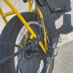 お話中　自転車 ファットバイク　の画像