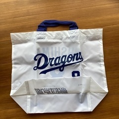 中日ドラゴンズ　大島洋平選手　エコバッグ　アサヒビール　ノベルティの画像