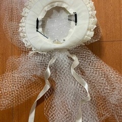 ウェディングドレス  ハット  パニエ  手袋 コサージュ セット
の画像