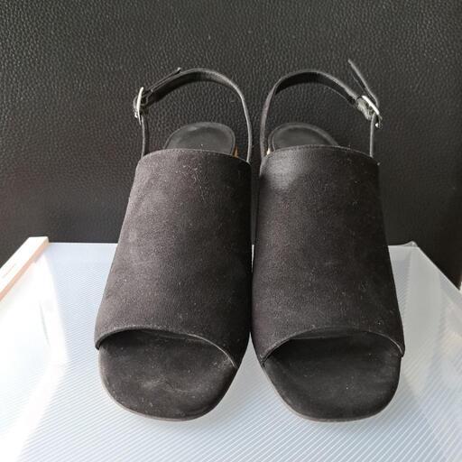 【美品】サンダル(CHARLES\u0026KEITH/黒/34cm)