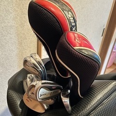 ゴルフバッグ＋11本⭐︎SRIXON⭐︎の画像