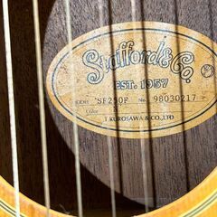 ヤマハ YAMAHA　G-80  Stafford＆co スタッフォード est1957 SF250F アコースティックギター ア 楽器  弦楽器 ギター　2個　ジャンクの画像