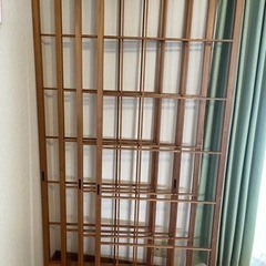 障子　枠のみ　
