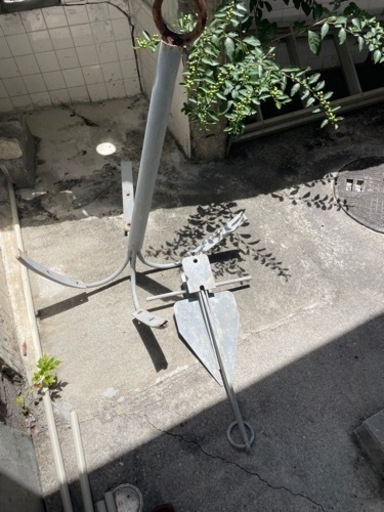 小型船用のアンカー