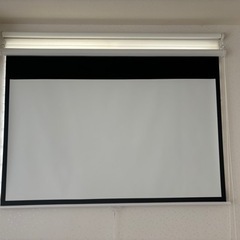 【中古】プロジェクター スクリーン 72インチ16:9