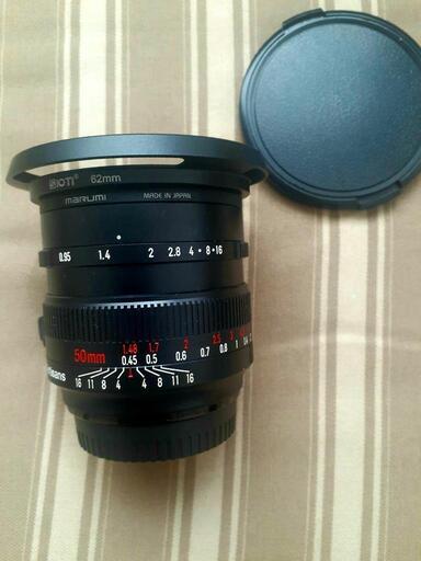 マニュアルレンズ 単焦点50mm 解放値 f 0.95