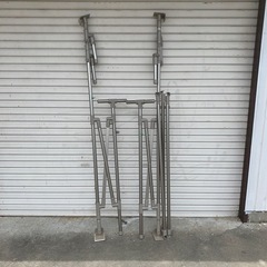 奥行きスムーズ伸縮物干し・3本竿型
の画像