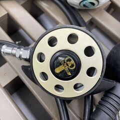 AQUA LUNG レギュレーター SPIRO スキューバダイビング アクアラング 残圧計 オクトパス コンパス 現状品 ジャンク扱い 札幌市手稲区の画像