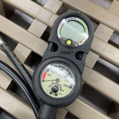 AQUA LUNG レギュレーター SPIRO スキューバダイビング アクアラング 残圧計 オクトパス コンパス 現状品 ジャンク扱い 札幌市手稲区の画像